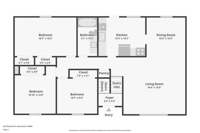 801 Sheridan Drive, Wauconda, IL 60084
