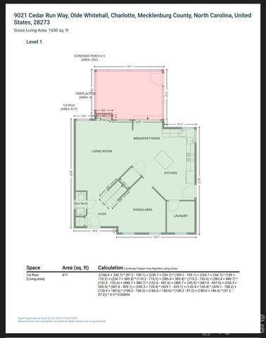 9021 Cedar Run Way, Charlotte, NC 28273