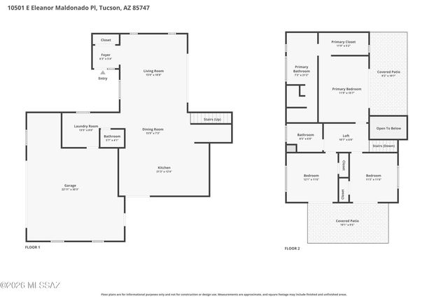 10501 E Eleanor Maldonado Place, Tucson, AZ 85747