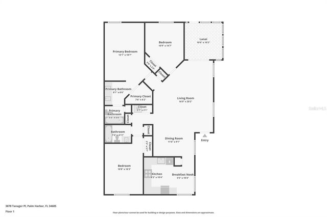 3878 TANAGER PLACE, Palm Harbor, FL 34685