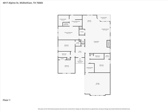 4017 Alpine Street, Midlothian, TX 76065