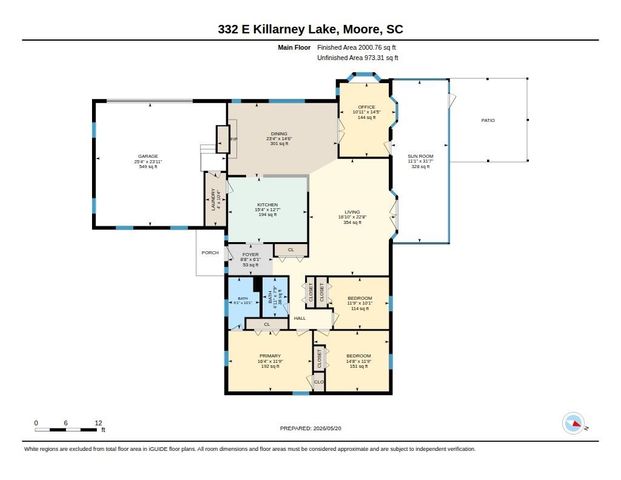 332 E Killarney Lake, Moore, SC 29369