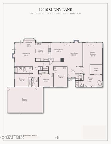 12916 Sunny Lane, Camarillo, CA 93012