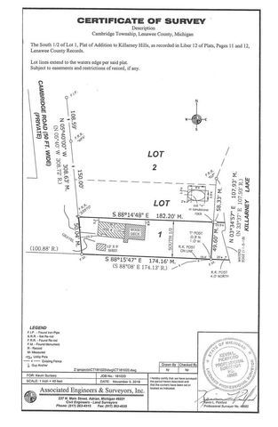 1110 Cambridge Drive, Cambridge Twp, MI 49265