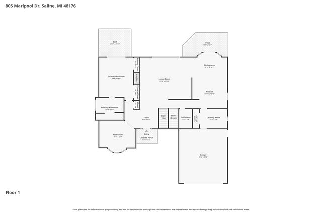 805 Marlpool Drive, Saline, MI 48176