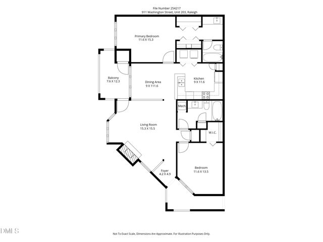 911 Washington Street 203, Raleigh, NC 27605