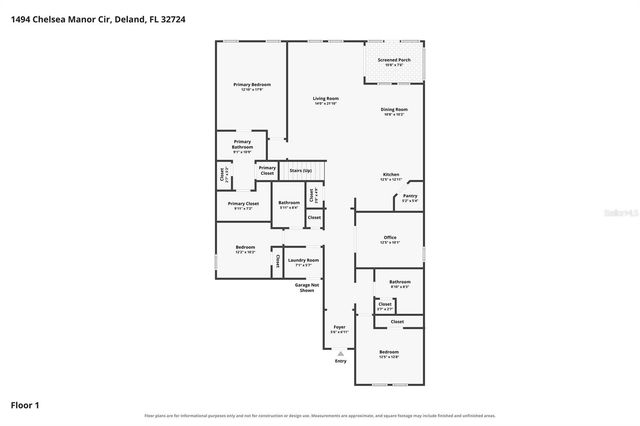 1494 CHELSEA MANOR CIRCLE, Deland, FL 32724