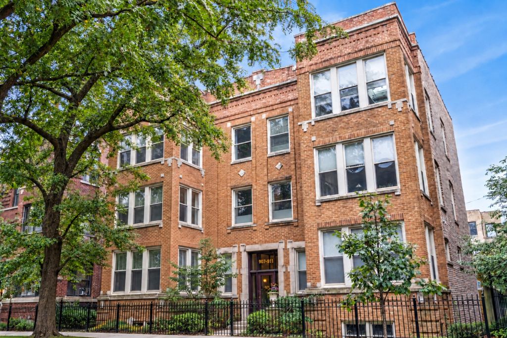907 W Margate Terrace 2, Chicago, IL 60640 — exterior