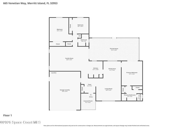 665 Venetian Way, Merritt Island, FL 32953