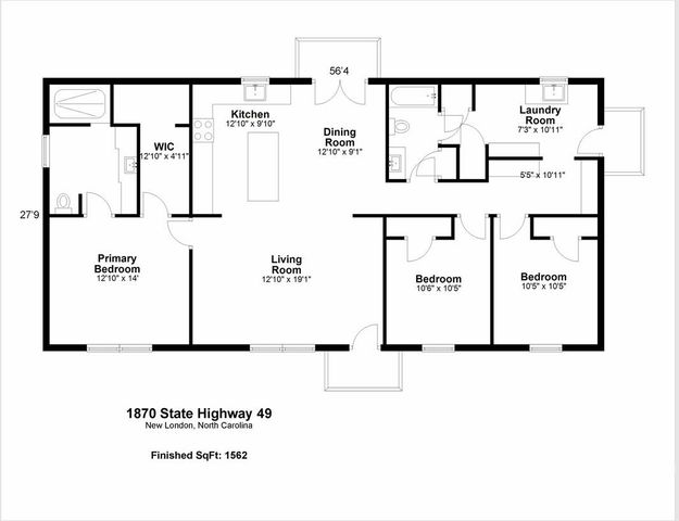 1870 Hwy 49 Highway, New London, NC 28127