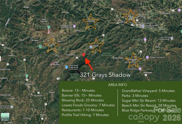 321 Grays Shadow Lane, Banner Elk, NC 28604