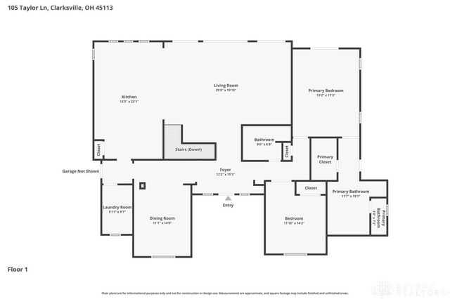 105 Taylor Lane, Vernon Twp, OH 45113