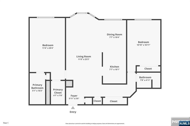 290 Anderson Street 5D, Hackensack, NJ 07601