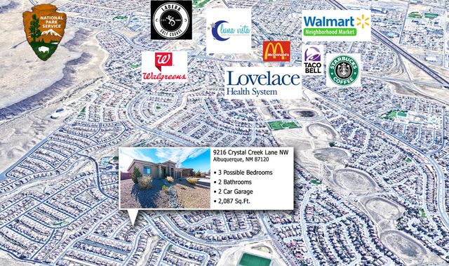 9216 Crystal Creek Lane NW, Albuquerque, NM 87120