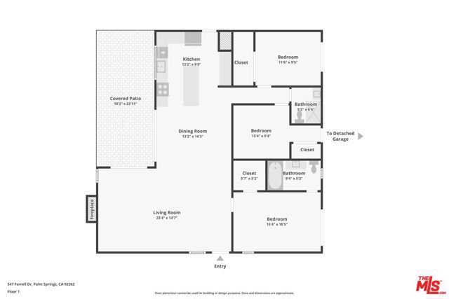 547 N Farrell Drive, Palm Springs, CA 92262