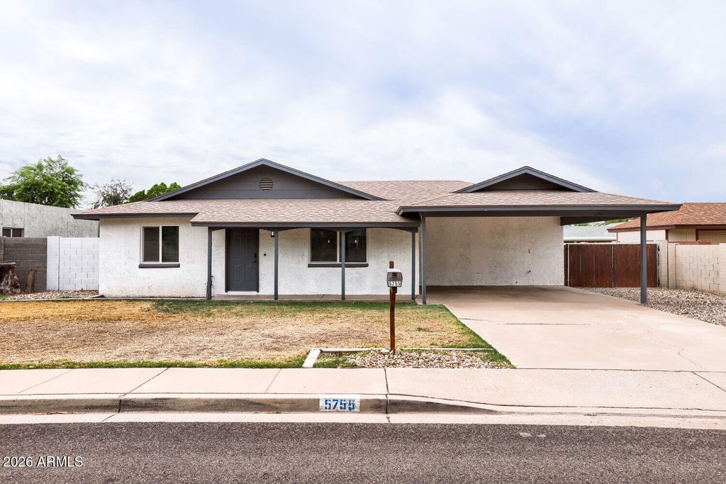 5755 W SUNNYSIDE Drive, Glendale, AZ 85304 — exterior