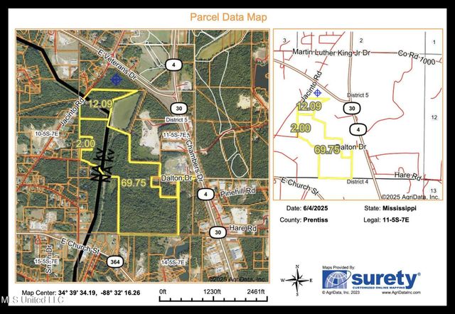 Jacinto Road, Booneville, MS 38829