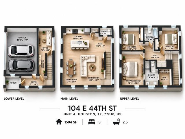 104 E 44th Street A, Houston, TX 77018