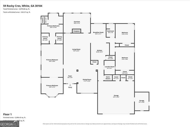 59 Rocky Circle NE, White, GA 30184