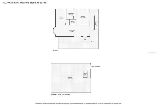 10220 GULF BOULEVARD 1, Treasure Island, FL 33706