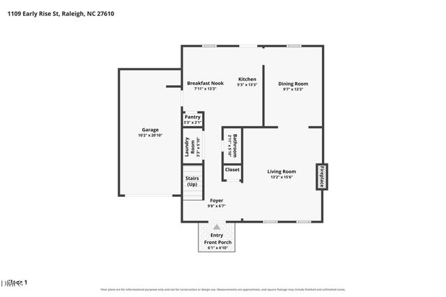 1109 Early Rise Street, Raleigh, NC 27610