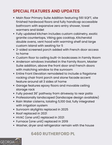 6460 Rutherford Place, Suwanee, GA 30024