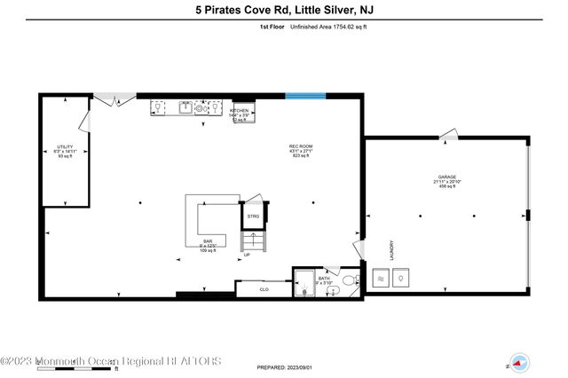 5 Pirates Cove Road, Little Silver, NJ 07739