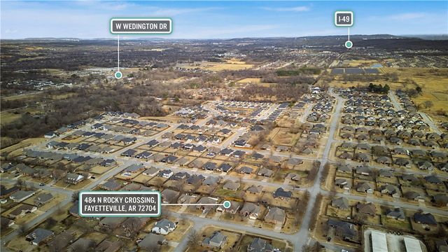 484 N Rocky Crossing, Fayetteville, AR 72704