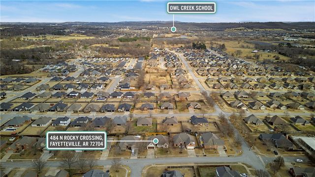 484 N Rocky Crossing, Fayetteville, AR 72704