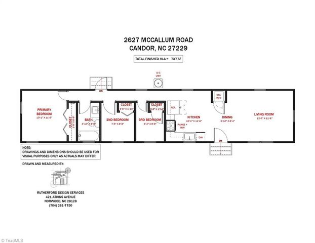 2627 Mccallum Road, Candor, NC 27229