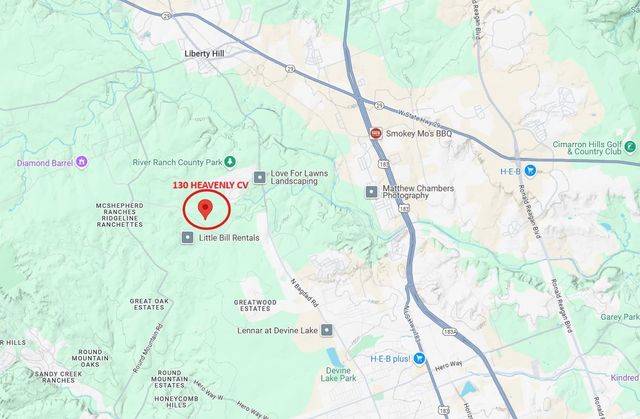 130 Heavenly CV, Leander, TX 78641