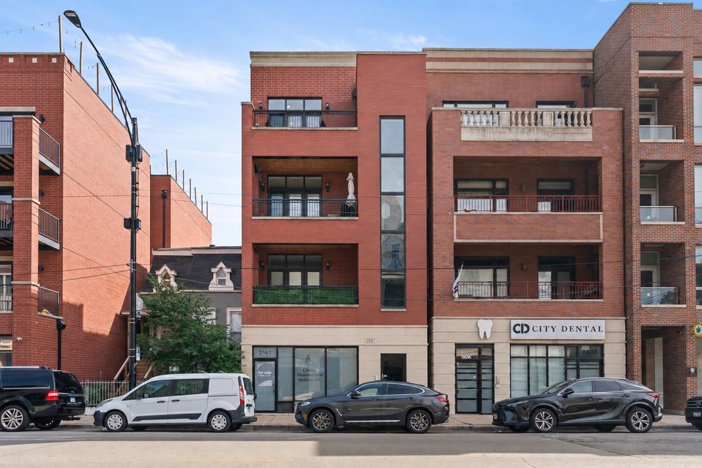 2507 N Halsted Street 4, Chicago, IL 60614 — exterior