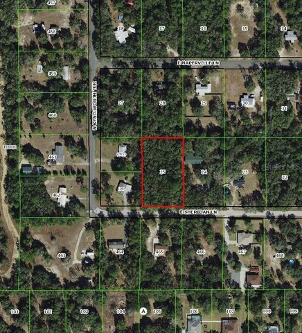 1593 E SHERIDAN LANE, Hernando, FL 34442