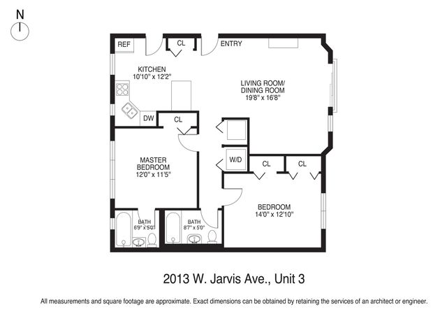 2013 W Jarvis Avenue 3, Chicago, IL 60645