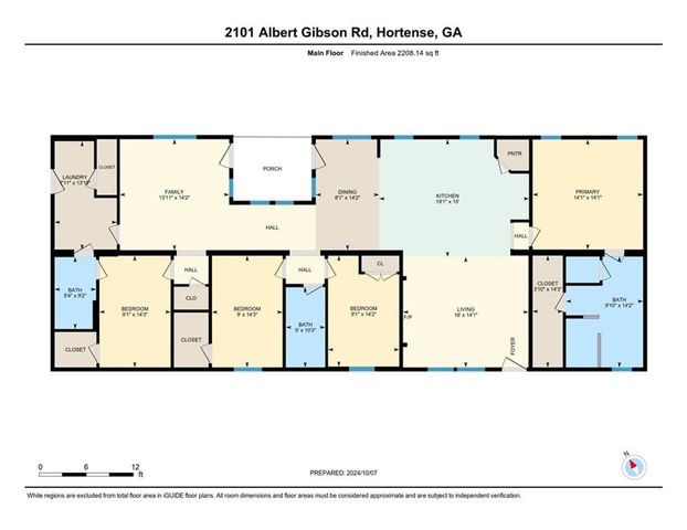 2101 Albert Gibson Road, Hortense, GA 31543