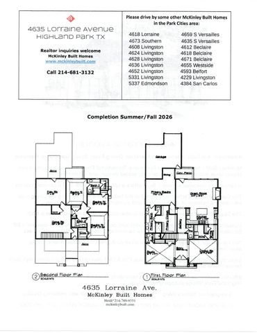 4635 Lorraine Avenue, Highland Park, TX 75209
