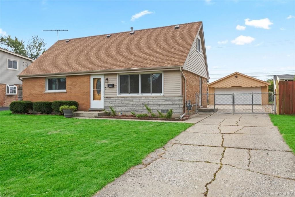 6927 Olympic Drive, Bridgeview, IL 60455 — exterior