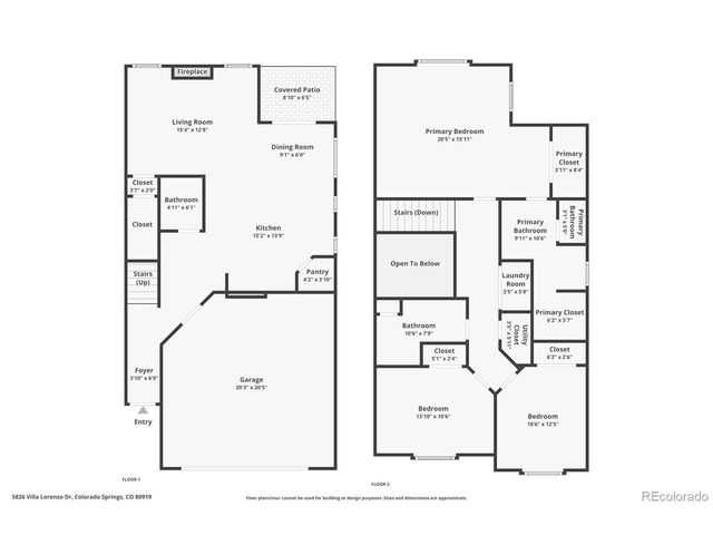 5826 Villa Lorenzo Dr, Colorado Springs, CO 80919