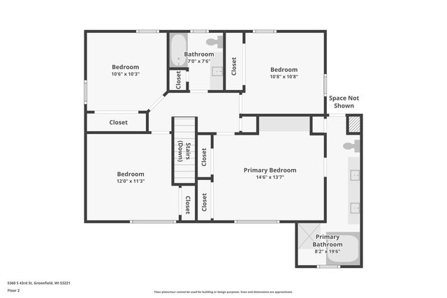 5360 S 43rd STREET, Greenfield, WI 53220