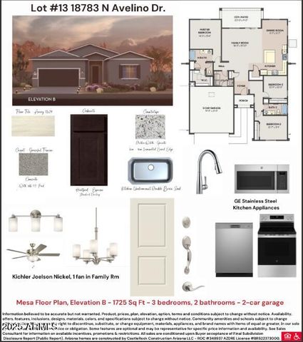 18763 N AVELINO Drive, Maricopa, AZ 85138