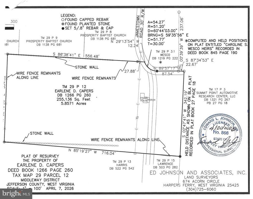 312 JAMESTOWN RD, Summit Point, WV 25446