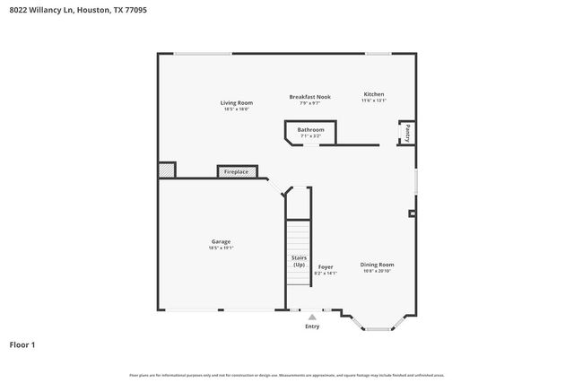 8022 Willancy Lane, Houston, TX 77095