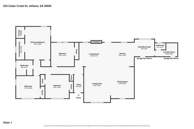 525 Cedar Creek Drive, Athens, GA 30605