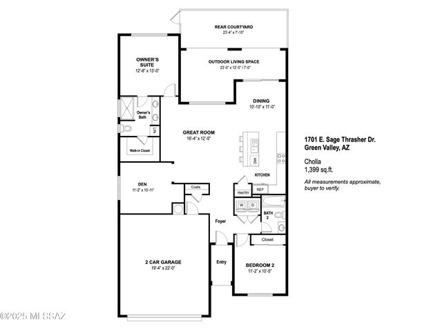 1701 E Sage Thrasher Drive, Green Valley, AZ 85614