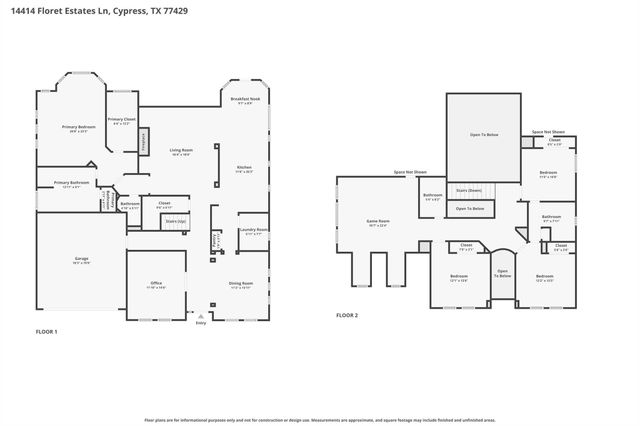 14414 Floret Estates Lane, Cypress, TX 77429