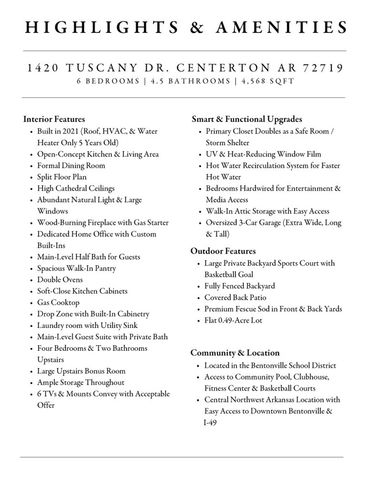 1420 Tuscany Drive, Centerton, AR 72719