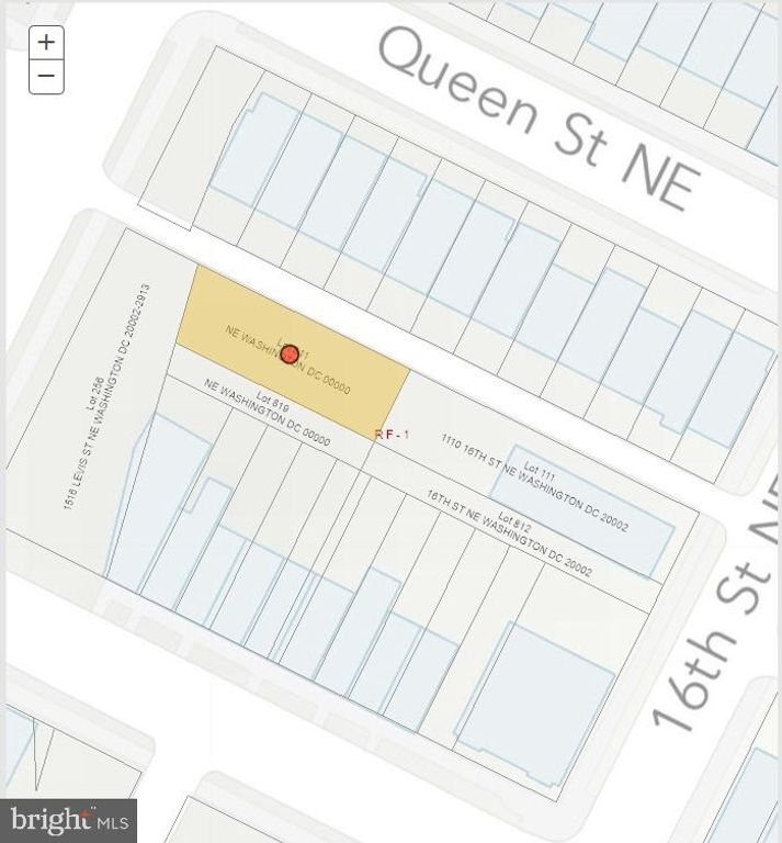 VACANT LOT 0811 LEVIS ST NE, Washington, DC 20002