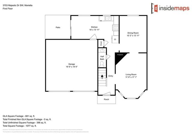 3703 Majestic SW Drive, Marietta, GA 30060