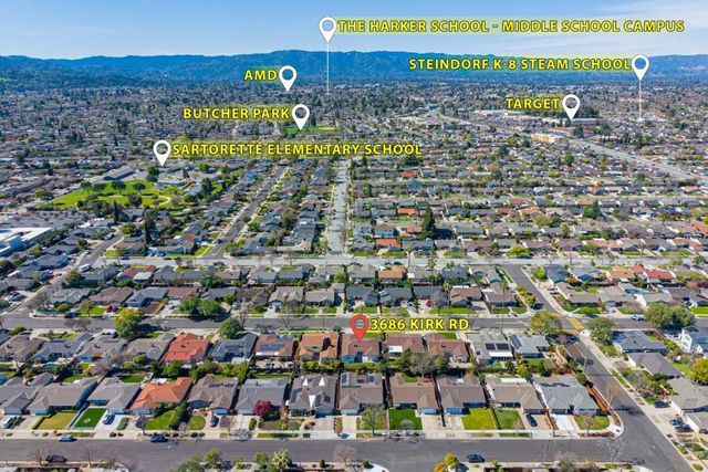 3686 Kirk Road, San Jose, CA 95124
