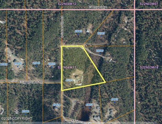 49315 S Goshen Hills Road, Willow, AK 99688